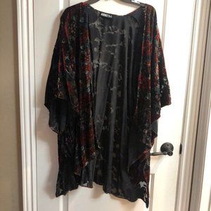 Velvet Kimono  One Size